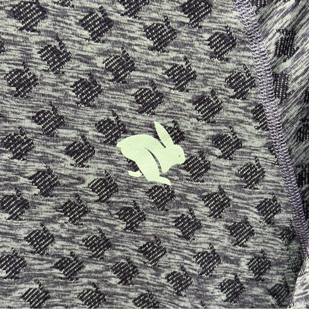 Rabbit Athletic Long Sleeve Training Top Lightweight Stretch Activewear Gym Cute - Picture 4 of 11